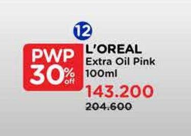 Promo Harga Loreal Elseve Extraordinary Oil Pink 100 ml - Watsons