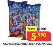 Promo Harga KIKO Ice Stick All Variants per 10 pcs 90 ml - Superindo