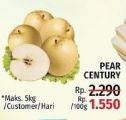 Promo Harga Pear Century per 100 gr - LotteMart