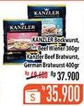 KANZLER Bockwurst/Beef Wiener/Bratwurst/German Bratwurst