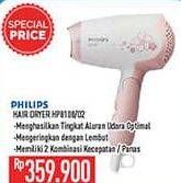 Promo Harga Philips HP 8108/02 Hair Dryer   - Hypermart