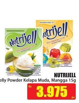 Promo Harga NUTRIJELL Jelly Powder Kelapa Muda, Mango 15 gr - Hari Hari