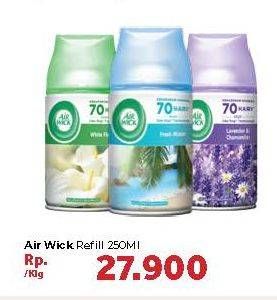 Promo Harga AIR WICK Freshmatic Aerosol 250 ml - Carrefour