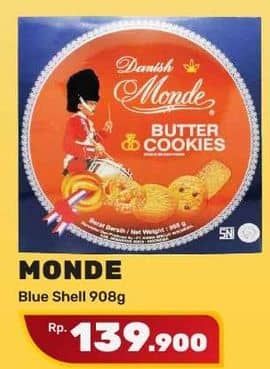 Promo Harga Monde Butter Cookies 908 gr - Yogya