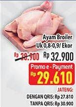 Promo Harga Ayam Broiler 800 gr - Hypermart