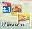 Promo Harga KIMBO Bratwurst 500 gr - Hypermart