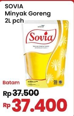 Promo Harga Sovia Minyak Goreng 2000 ml - Indomaret