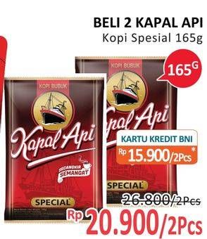 Promo Harga Kapal Api Kopi Bubuk Special 165 gr - Alfamidi