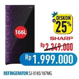 Promo Harga Sharp SJ-X185/187MG  - Hypermart