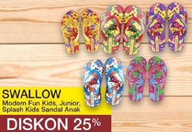 Promo Harga SWALLOW Sandal Jepit Anak  - Yogya