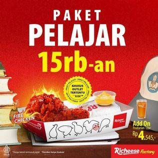 Promo Harga Richeese Factory Fire Chicken  - Richeese Factory