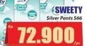 Promo Harga Sweety Silver Pants S66 66 pcs - Hari Hari