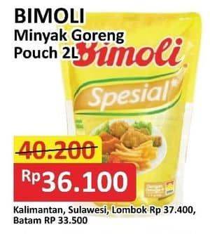 Promo Harga Bimoli Minyak Goreng 2000 ml - Alfamart