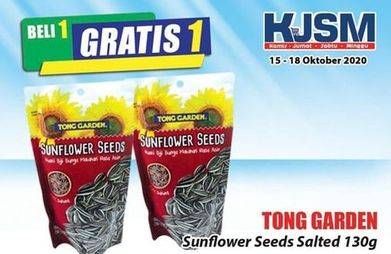 Promo Harga TONG GARDEN Sunflower Seeds Salted 130 gr - Hari Hari