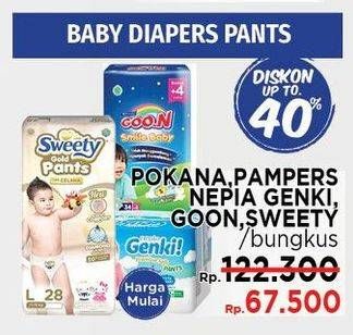 Promo Harga Baby Diapers Pants  - LotteMart