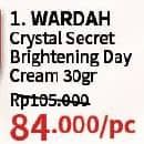 Promo Harga Wardah Crystal Secret Day Cream 30 gr - Guardian