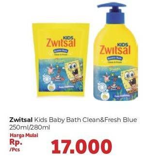 Promo Harga ZWITSAL Kids Bubble Bath 250ml/280ml  - Carrefour