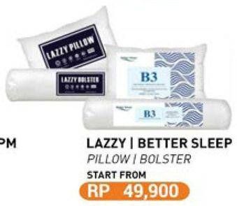 Promo Harga Lazzy/Better Sleep Pillow,  Bolster  - Carrefour