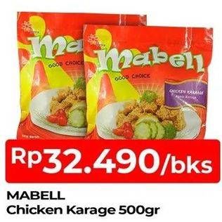 Promo Harga MABELL Chicken Karaage 500 gr - TIP TOP