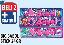 Promo Harga Big Babol Candy Gum per 5 pcs 20 gr - Hypermart