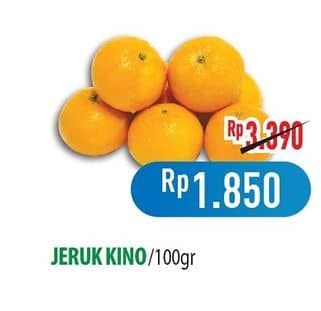 Promo Harga Jeruk Kino per 100 gr - Hypermart