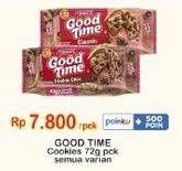 Promo Harga GOOD TIME Cookies Chocochips All Variants 72 gr - Indomaret