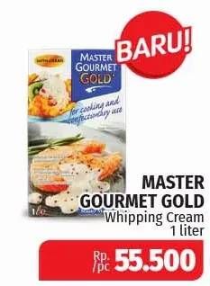 Promo Harga MASTER GOURMET GOLD Whipping Cream 1 ltr - Lotte Grosir