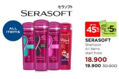 Promo Harga Serasoft Shampoo All Variants 340 ml - Watsons