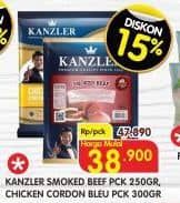 Promo Harga Kanzler Smoked Beef Roll/Chicken Cordon Bleu   - Superindo