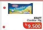 Promo Harga KRAFT Cheese Cheddar 70 gr - Alfamidi