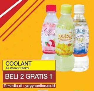 Promo Harga COOLANT Minuman Penyegar All Variants 350 ml - Yogya