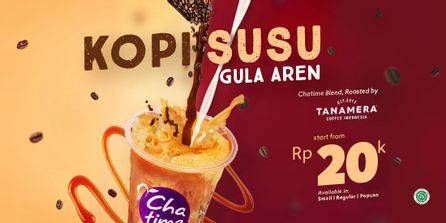 Promo Harga Chatime Kopi Susu Gula Aren  - Chatime