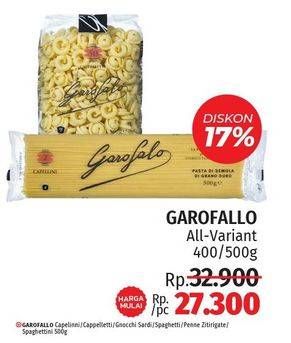 Promo Harga Garofalo Pasta All Variants  - LotteMart