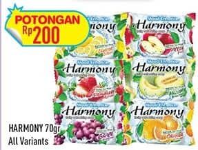 Promo Harga Harmony Sabun Batang Wangi All Variants 70 gr - Hypermart