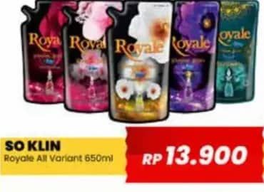 Promo Harga So Klin Royale Parfum Collection All Variants 650 ml - Yogya
