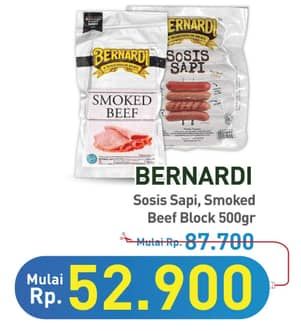 Promo Harga Bernardi Sosis Sapi/Smoked Beef  - Hypermart