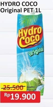 Promo Harga Hydro Coco Minuman Kelapa Original 1000 ml - Alfamart