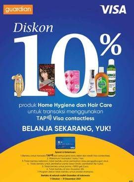 Promo Harga Home Hygiene/ Hair Care Product  - Guardian