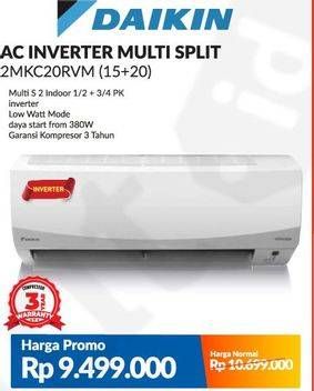 Promo Harga DAIKIN 2MKC20RVM | AC Inverter Multi Split  - Courts