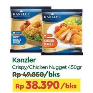 Promo Harga Kanzler Chicken Nugget Crispy, Original 450 gr - TIP TOP