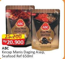 Promo Harga ABC Kecap Manis Rasa Daging Asap/Rasa Seafood  - Alfamart