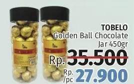 Promo Harga TOBELO Golden Ball 450 gr - LotteMart