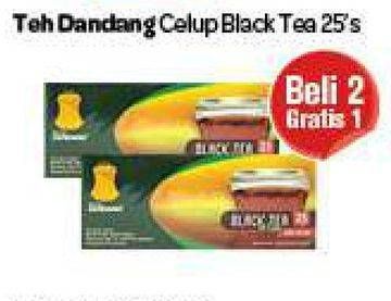 Promo Harga Dandang Teh Celup Black Tea 25 pcs - Carrefour