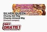 Promo Harga Silver Queen Chunky Bar Almonds 85 gr - Yogya