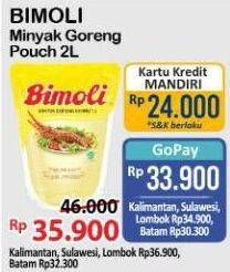 Promo Harga Bimoli Minyak Goreng 2000 ml - Alfamart