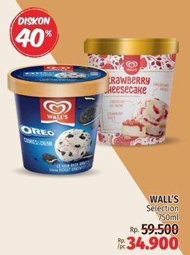 Promo Harga WALLS Selection 750 ml - LotteMart