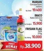 Promo Harga Paket Hemat (Marjan + Inaco Nata De Coco + Frisian Flag SKM)  - Lotte Grosir