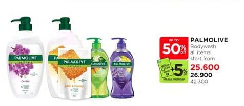 Promo Harga Palmolive Shower Gel  - Watsons