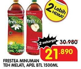 Promo Harga FRESTEA Minuman Teh Original, Apple 1500 ml - Superindo