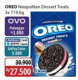 Promo Harga Oreo Festive Dessert Treats 393 gr - Alfamidi